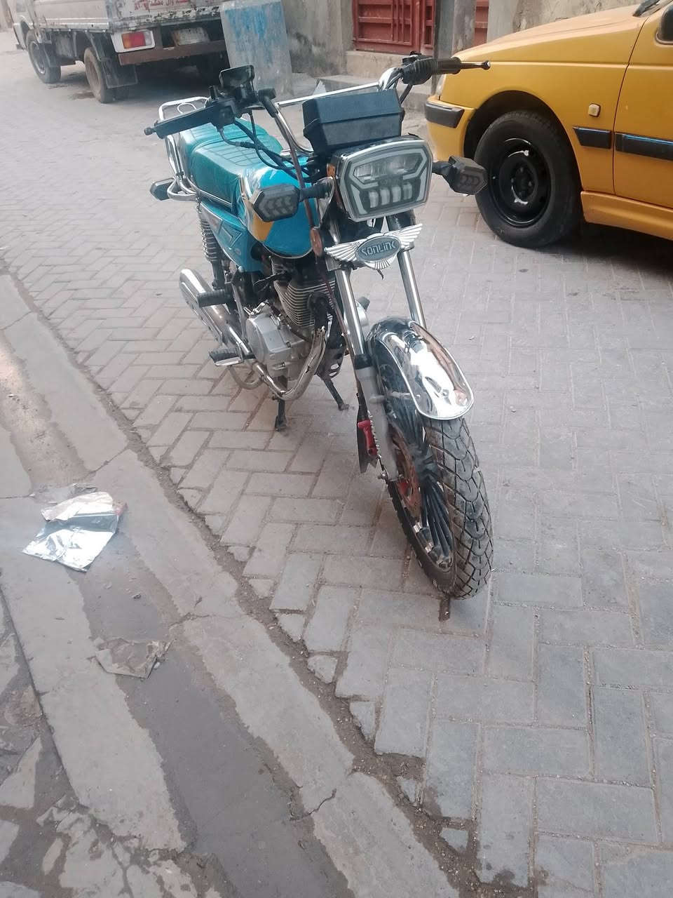 السلام عليكم دراجة سونك للبيع المكينة مكفوله السعر 700
***********
