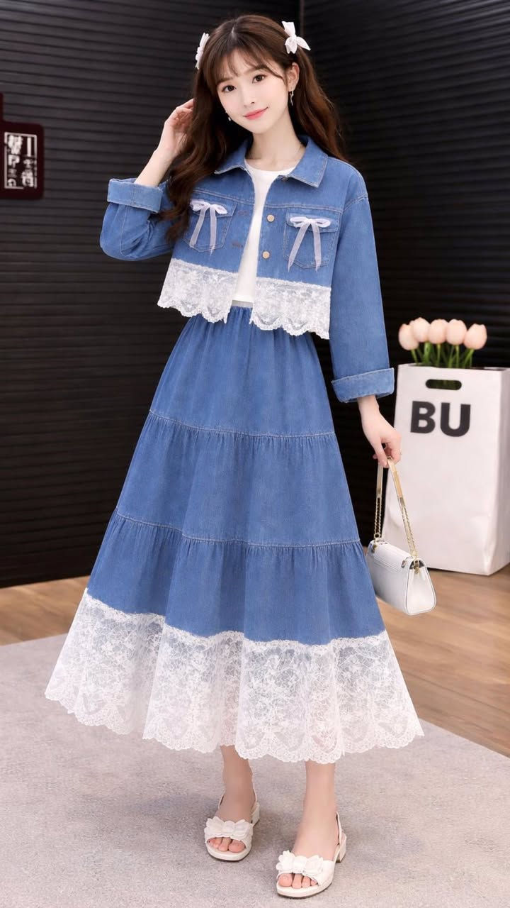 كولكشن العيد بأطقم الجينز 
الخامة تركي درجة اولى 
للحجز مراسلة البيج / واتس ***********
تتوفر خدمة توصيل لجميع انحاء العراق
