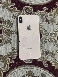 آيفون اكس ماكس • شاشة مكسورة • ضهر مكسور