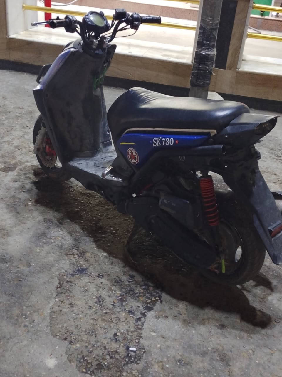 سلام عليكم لبيع سكنس جبلي درجاة مكفولة كلهة بلادية بس مكينة مفتوحة سعره 800 رقمي ***********
