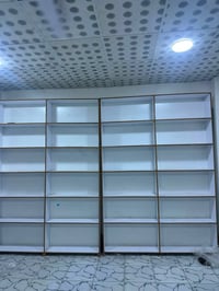 رفوف استخدام قليل السعر ٤٥٠ الرقم 07779948814