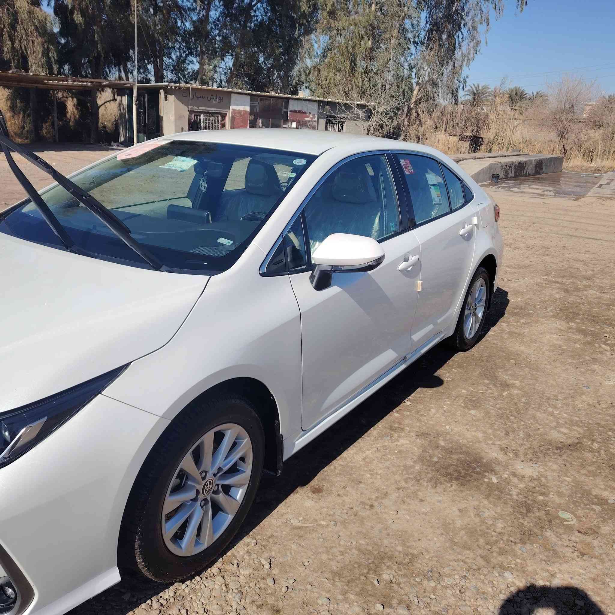 كورله٢٠٢٤ خليجي ساس مكفوله من الصبغ والبارد بيه ملاحضه  ***********  صغيره ماشيه ٥٥ الف
