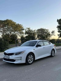 من رخصة الأدمن  كيا #اوبتيما للبيع  موديل 2016 ابيض وارد امريكي مواصفا...