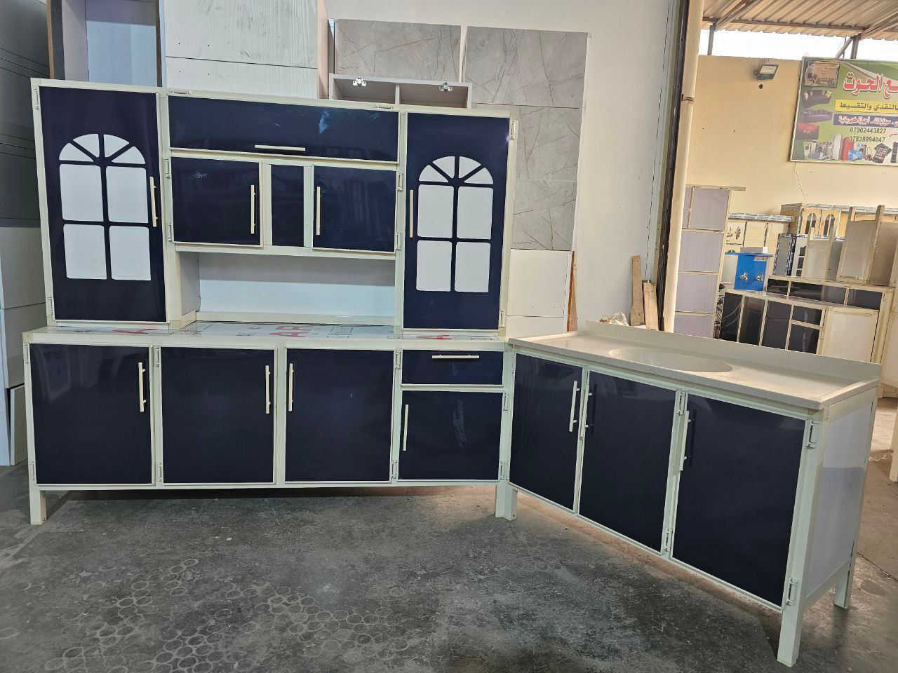 ما عليك بس  احجز والطلب يوصل لباب بيتك 🤗🌹🤗..
كاونتر ارضي وملحق مترين  مع  سنك متر و20 مرمر
💥 (المنيوم سوكي)💥

كاونتر مترين ارضي وملحق مع سنك متر و٢٠ مرمر . 

♥️♥️♥️

التوصيل🚚🚚
التوصيل 🚚🚚
بغداد داخل  مجاني

15 /اطراف  بغداد 

15//رمادي +فلوجه + كربلاء +بابل

25// مركز واسط  
50//أطراف واسط
25 /الديوانيه +النجف
35//ديالى
35/ السماوه+  الناصريه+  العماره + البصره

🔴🔴🔴🔴🔴🔴🔴🔴🔴🔴


**إذا كنت صاحب هذا الإعلان وتريد حذفه لأي سبب، رجاءا أرسل رسالة إلى الدعم الفني**