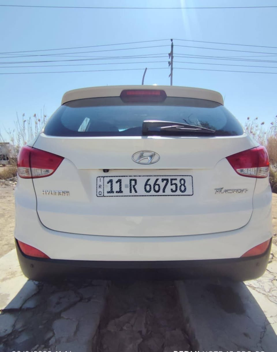 السلام عليكم للبيع توسان موديل 14 رقم بغداد ***********
