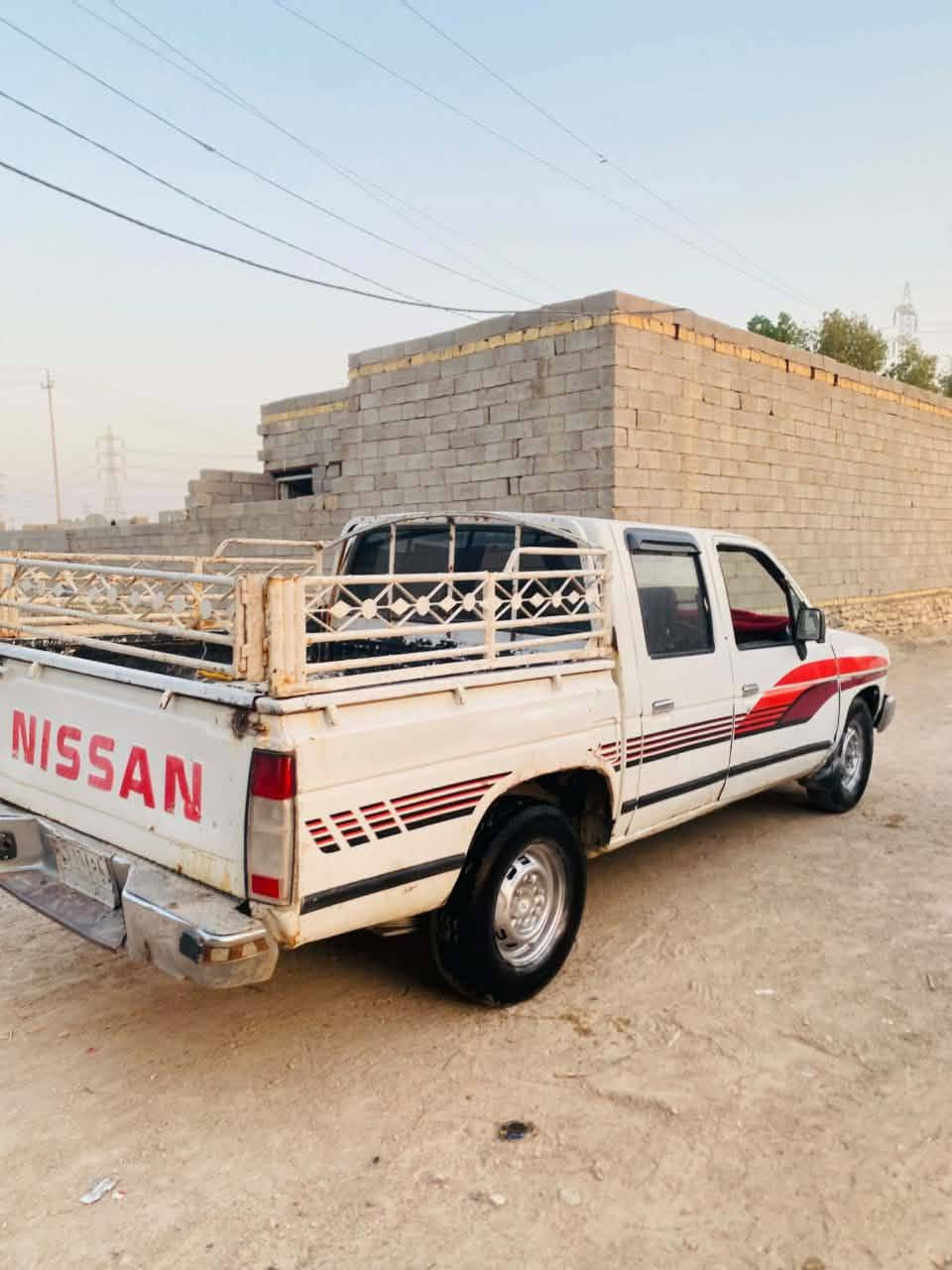 سلام عليكم بيكم نيسان موديل 95 مكفوله محرك كير شاصي كفاله حداديه نضيفه سياره جاهزه شغل وطلع كهربائيات شغاله رقم ذي قار مشروع وطني سنويه جديده مداور اي وقت سعر 26 وبيه مجال بسيط مكان سماوه رقم الهاتف//***********/غير متواجد ع الفيس
