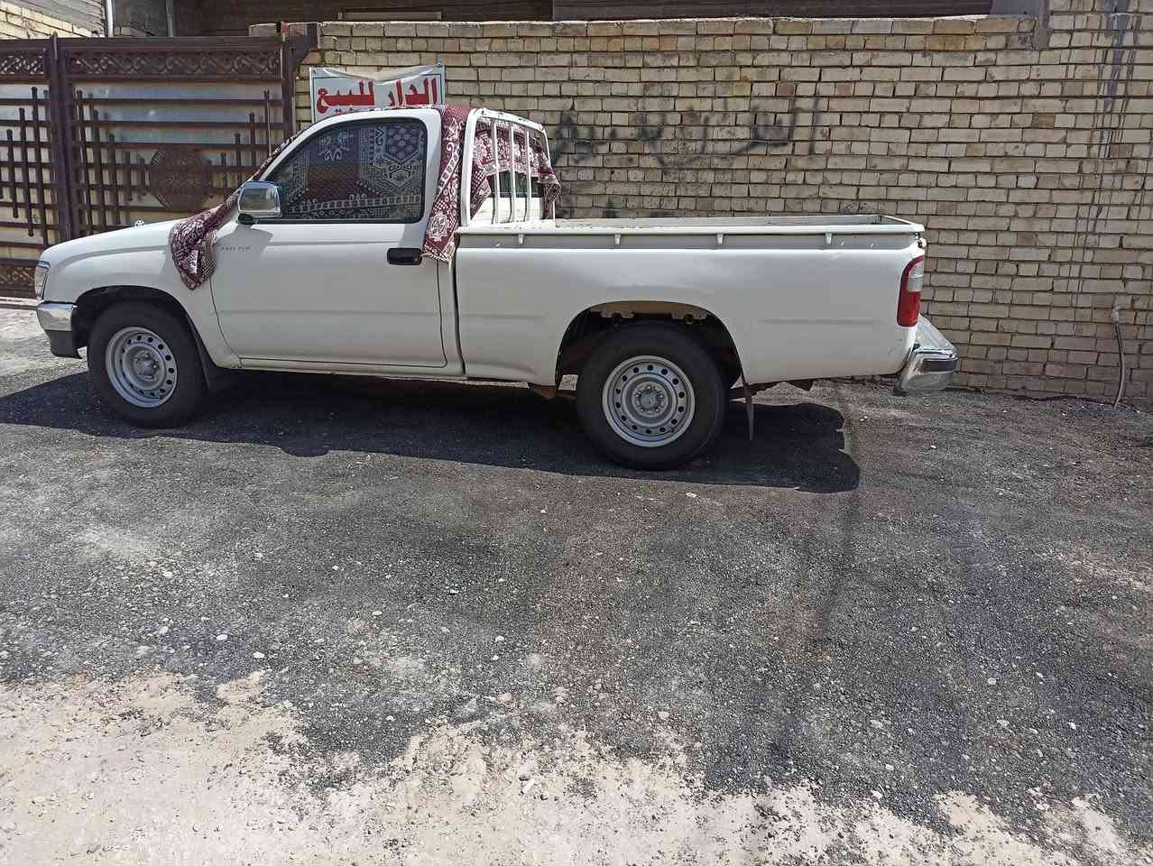 لبيع بيكم تيوته فلاحي موديل 2001 سياره جاهزه بيه مكانات تعمير بارت ومكينه ما مفتوح بشرط ألا تبخير الا صرف رقم بغداد بسمي سنويه 28 جاهزه مكاني بغداد سعر 90 وبيه مجال سياره *********** /***********
