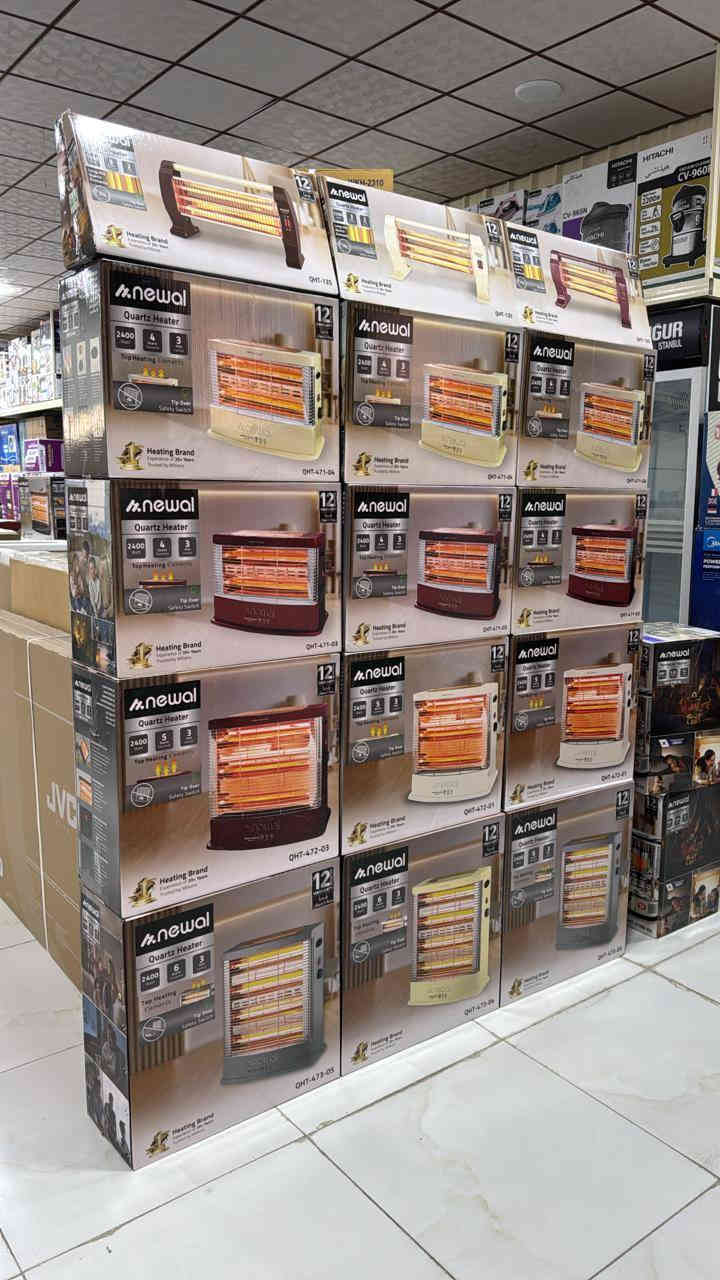 السلام عليكم  
تم وبحمد الله  وصول  كافة  انواع المدافئ  الكهربائية  والغازية والنفطية  وباسعار تنافسية جدا   
مجمع الزهراء ع  قرية الغدير 1  شارع السنتر  مقابل الاطفاء    *********** او   ***********
