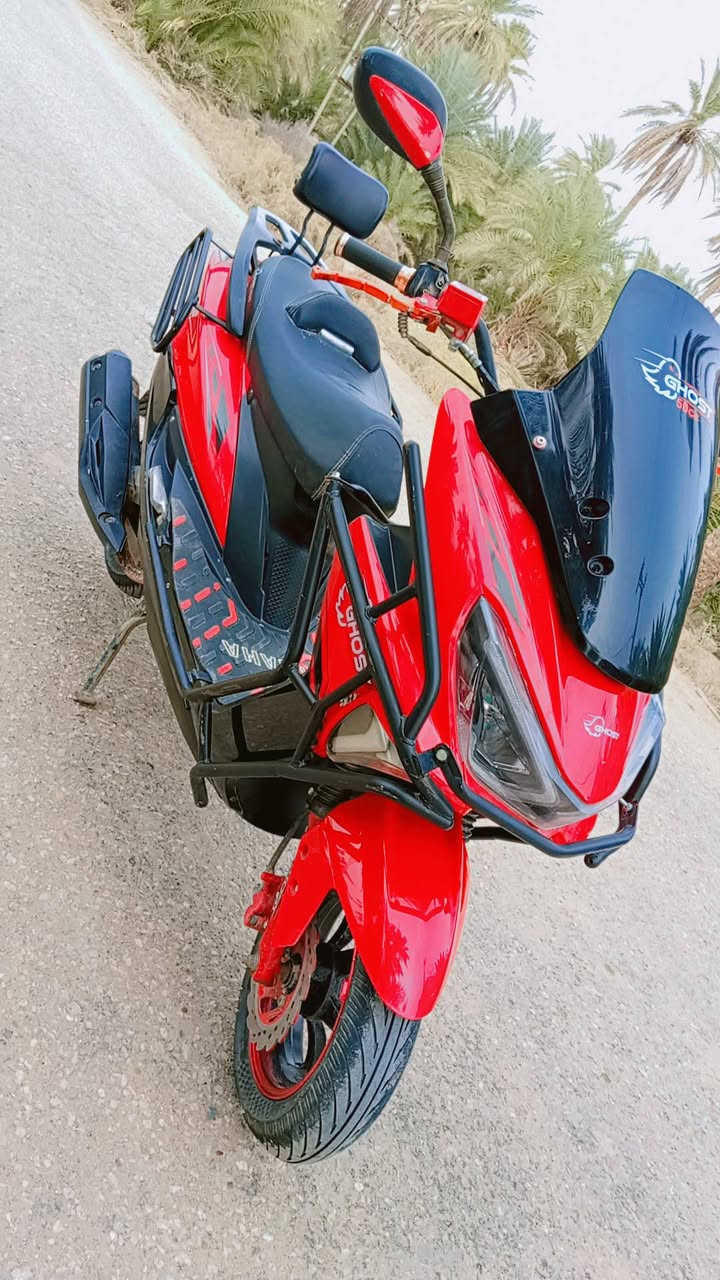 السلام دراجه البيع مكان شاميه دراجه نضيفه وما  مفتوحه بعدها شركه جديده مكفوله من كلشي  او مراوس ب4كير(*********** )
