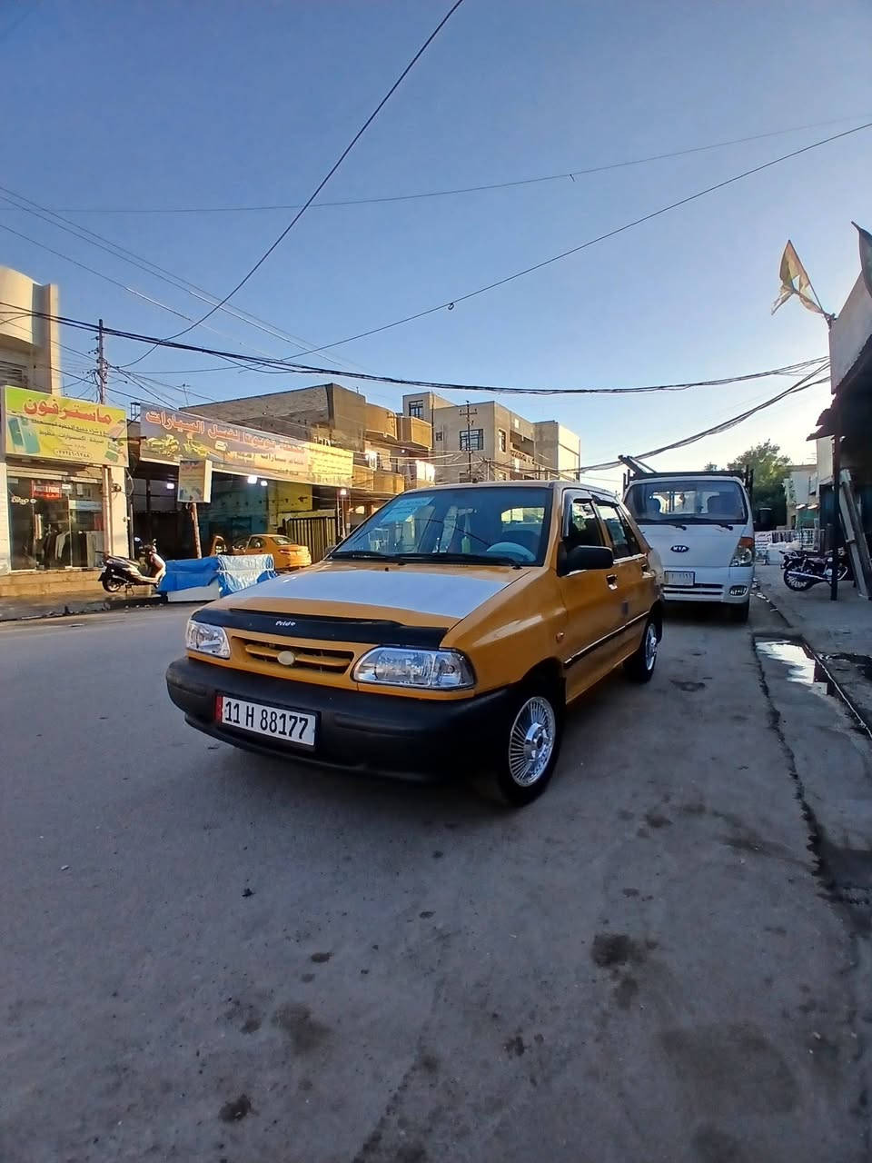 السلام عليكم سايبا موديل 2018مكينه وكير جدد صدر جديد الجاملغ الخلفي صفحت اليسره مصبوغ بدون داخل شواصي ثنينهن معمرات للبيع السعر 43مكان بغداد الشعب للستفسار ***********
