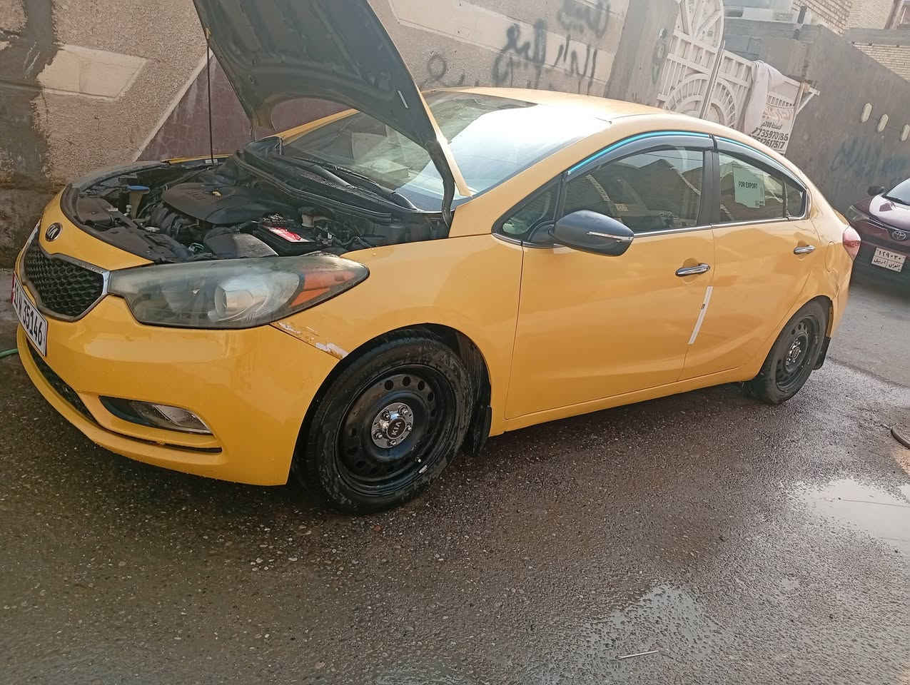 السلام عليكم
من رخصة الادمن المحترم 
للبيع كيا فورتي موديل 15  محرك جي دي اي   حجم  2000 

السعر 95   ***********
