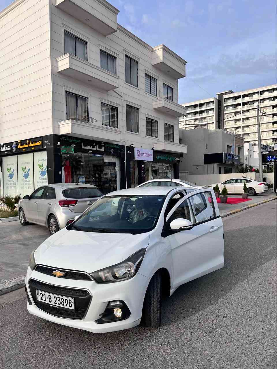 سڵاو
شوفرليت سپارك بۆ فرۆشتن 
مواصفات خەلیجي
به بئ سبوغ و به بئ ليدران هيچ هيچي نيه لةناو پاكةتي زؤر خاوينه 87٫000 هةزار كيلؤمةتر رؤيشتووة گێڕ و مەکینه و تەبرید و سبوغ بەشەرت  
فولللل مواصفات LT دەرەجە 1
موديل : 2017
رەنگ : سپي بةفري
كوشن : جلد 
كوشن : هيتر 
شاشه گةوره و كاميره
حةساسي دواوه 
5 باليف و چوار جام كارةبا 
ئاوينةكاني شةفت و كارةبايي
بلاجيكتور و گلؤپي تەم و مژژ
سوكان ڤؤليؤم 
بلوتوس 
5 ويل كةپ بيلادي
بۆ زانیاري زیاتر و زانیني نرخ پەیوەندي بکە به ژماره تەلەفۆنی واتسئاپ ***********

سلام و عليكم
للبيع شوفرليت سبارك وارد خليجي مواصفات LT اعلى فئة درجة 1
مكفولة من دعامية لل دعامية بدون صبغ بدون ضربة 
مابي اي شي اي نواقص ما بيها كللشش جديد بلباكيت شيء نضيف و مرطب و انتي کیر و محرك و صبغ بشرت
موديل : 2017 
لون : ابيض ثلجي
كشنات جلد و تدفئه هيتر 
شاشه كبير و كاميره و حساس خلفي 
5 مخدات و اربع جامات كهربائي 
مرايات الجانبي شفط و كهربائي 
بلاجيكتور و ليزر ضباب 
ستيرن فوليوم 
بلوتوث
5 ويل كب بلادي 

للمعرفة سعر و اي استفسار  اتصال برقم واتساب *********** أربيل, العراق
