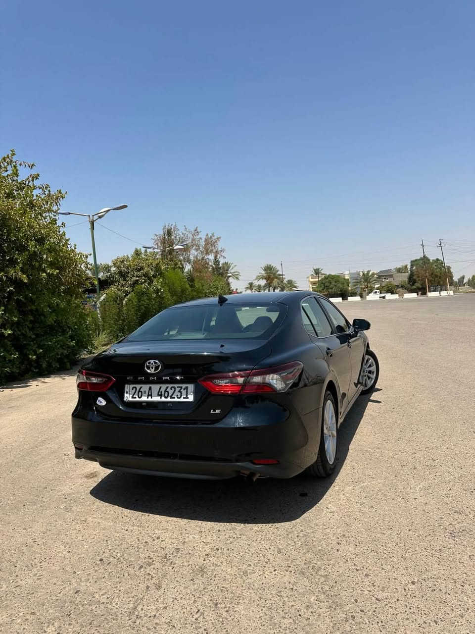 للبيع كامري موديل ٢٠٢٢
امريكي LE

عدادها ١٤٠ / 

نظافة ١٠٠٪؜ من تبريد و صدر و تاير و گير و محرك 

سعرها ١٥٣ قابل للتفاوض / 

ضررها صبغ البنيد لا غير والباقي كفاله و السونار مرفق بالمنشور 

رقم صلاح الدين حره

 العنوان صلاح الدين - الضلوعية 

الهاتف

 ***********

***********
