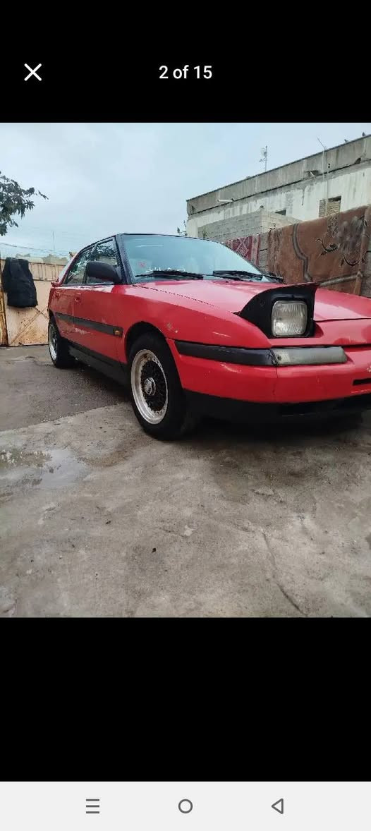 مازدا ٣٢٣ رقم كركوك كير محرك شرط كلها على بلادي مابي ربع مصرف كل جسمها شغال مابي لا عطل ولا خلل سنويه اخضر صاحبها موجود بكركوك بس اني ابيع أوليات و حاسيبه سعر ١٩$ بيها مجال ***********
