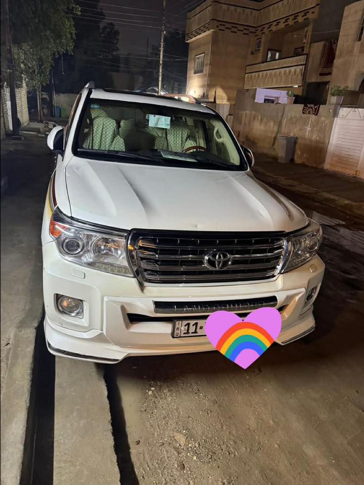 لاندكروز
موديل 2012 رقم بغداد دولي سنويه وهزه مجدده مداور بئي وقت حاظر

بريم فول مواصفات 1ع1 محرك 6سلند مامفتوح وضع الشركه 

بيه  صبغ بسيط جدا دعاميه خلفيه وجزء بسيط من الاماميه   بدون لافتح ولا معجون شرط تفحص سونار وين ميعجبك كله ع وظع شركه سياره مال جناي والسونار مرفق بصور 

مكينه وكير وحداديه جدد تخم تاير كهربائيات كله شغاله تبريد ثلج سياره مال جناي وترايه كلش حلو برغي ماعايزه وترايك وين ميعجبك السعر ٣٣٥

مكانه #بغدادالغزالية***********
