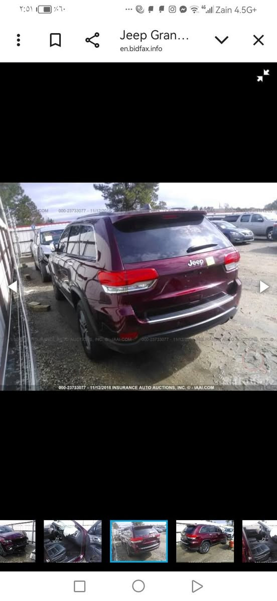 السلام عليكم
جيب شيروكي ٢٠١٧ فول عدا الفتحه السياره خير من الله حادث بنيد وجاملغ صور الحادث والتفاصيل مرفقه بلمنشور الاستفسار الاتصال على رقم صاحب السيارة
***********
