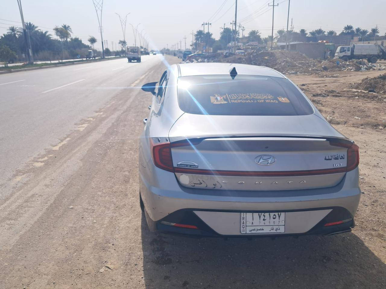 السلام عليكم
سونتا موديل 2021وارد امريكي فقط خشم البنيد معمر 
سياره فول مواصفات ماعدا الفتحة كفاله عامه كير مكينه حداديه كهربائيات تخم تاير كلشي جاهز وضع شركه مكينه دوش رقم ذي قار معوقين وكاله عامه بسمي سياره سنويه لحد 2027تسقط سياره جاهزه على أخر حبايه المكان الناصريه السعر 145وبيه مجال
ترهم مراوس ***********
