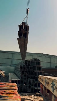 � شركة Al.MUSTAFI لتجارة الحديد والصلب 🔥  نوفر لكم حديد الجسور (I-Beam...