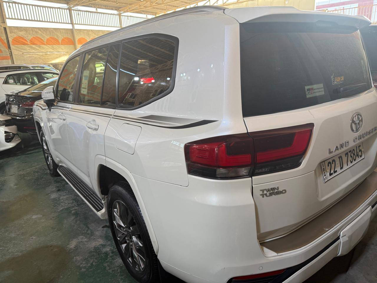 تحيه طيبه السلام عليكم ورحمة
الاندكروز 2022 تطبيق ساز

3 شاشات 

فول مواصفات 

ماشية 76 الف 

مكفوله

رقم اربيل شرط تحويل مباشرة سنويه هزه جديد 

655 ورقه وبيها مجال 

اي استفسار 

*********** ابو امير 

مكان بغداد البياع معرض المنار الحديث شارع 2
