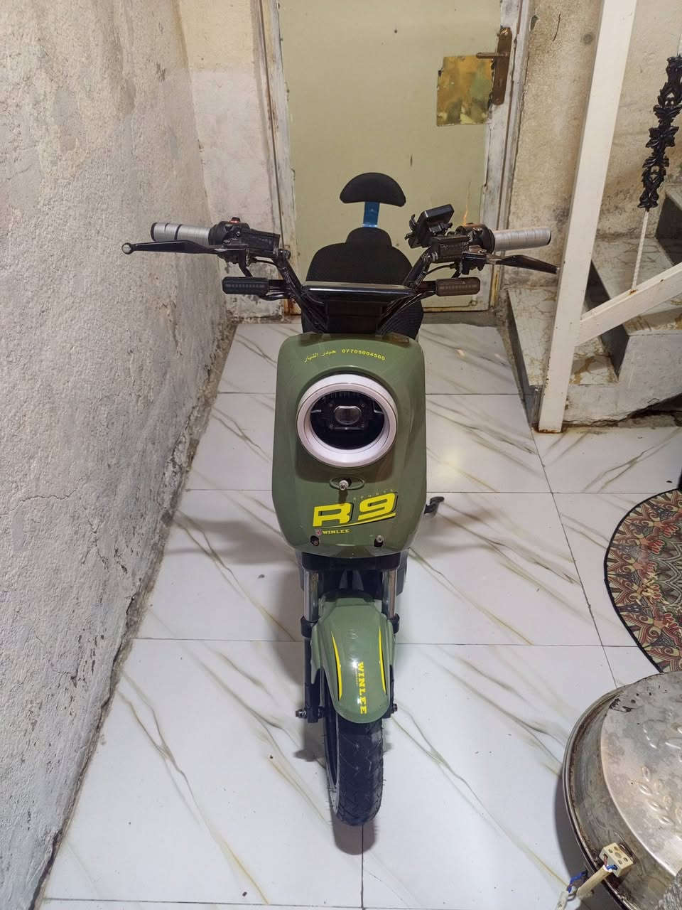 السلام عليكم  دراجه شحن نضيفه كلشي مابيه البيع 425بيه مجال قليل بل بصره بل كرمه رقمي ***********
