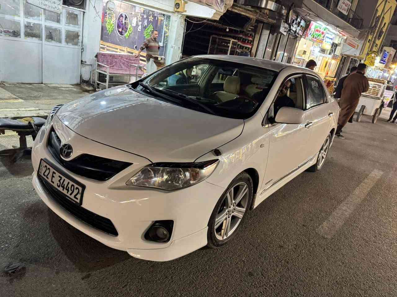 كورلا 2013 رقم انكليزي كربون بنزين بيها صبغ نص بوند وشبر بل داير الوره شرط التحويل السعر 124$ موبيل ***********(***********)
