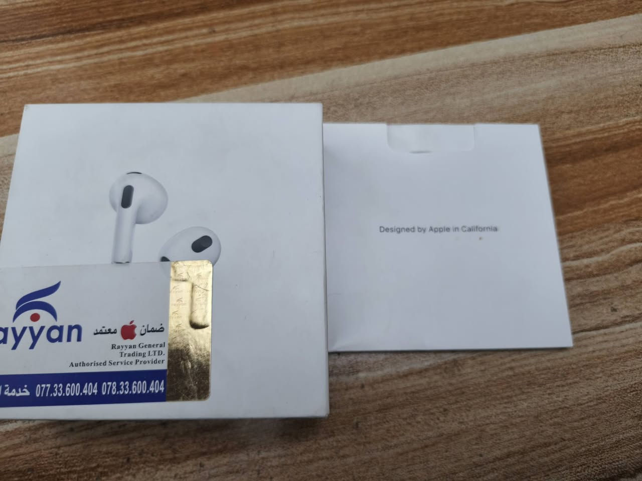سلام وعليكم سماعه ايربود3 ابل الاصليه
فول نضافه شرط الفحص .مع كامل الملحقات (الشاحنه الاصليه + الكارتونه) 
السعر 135 الف
 لايوجد توصيل
للتواصل ماسنجر


**إذا كنت صاحب هذا الإعلان وتريد حذفه لأي سبب، رجاءا أرسل رسالة إلى الدعم الفني**