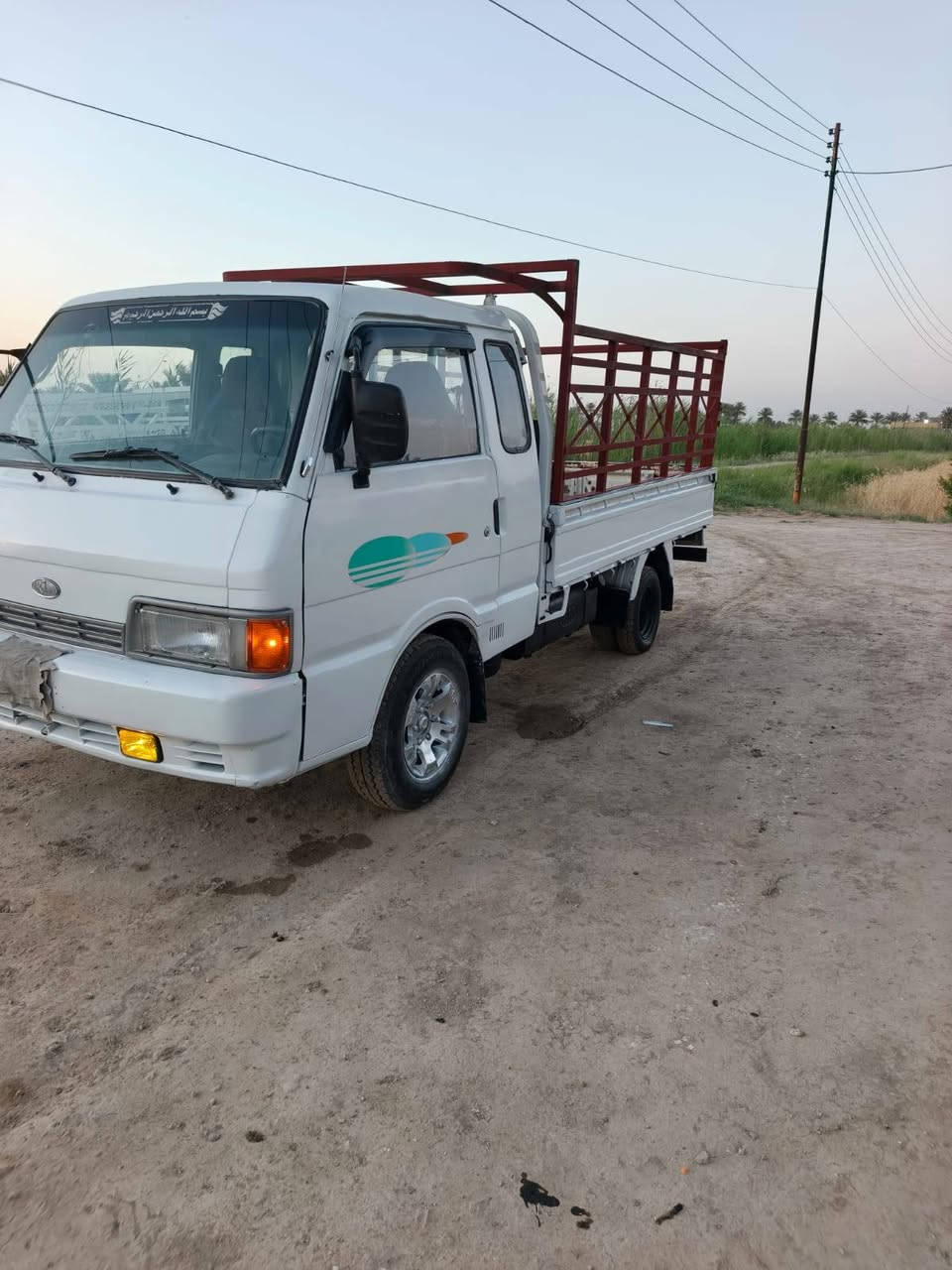 كيه بنكو للبيع موديل 94 رقم بغداد  7جنكال سيارة محرك وكير باور اكسل شاصي حداديه كهربئيات تخم تاير  
سنويه جديده مشروع وطني 
السعر 53 وبيه مجال 
مكان بابل 
هاتف ***********
