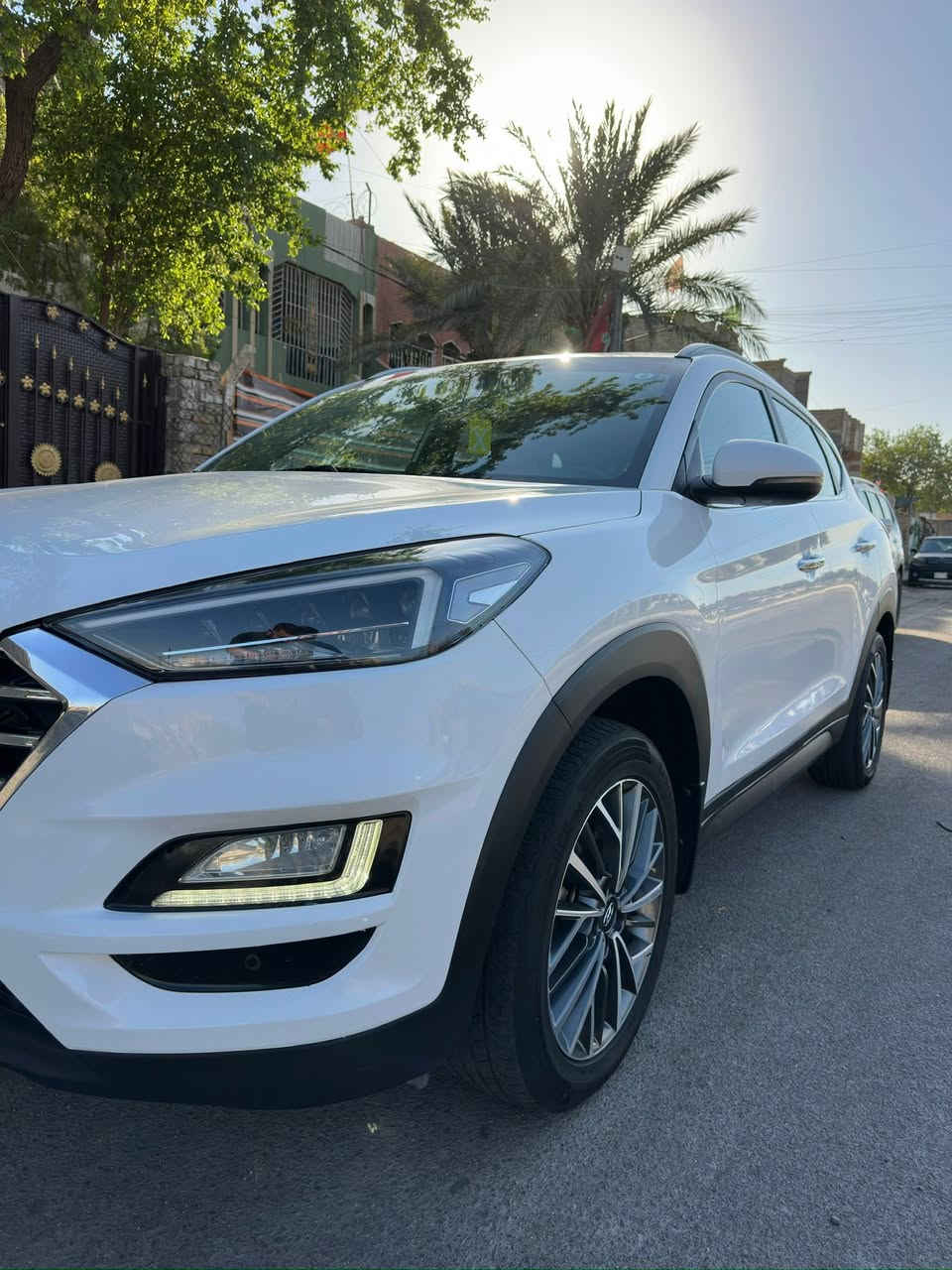 سلام عليكم
توكسان خليجي شركه الكاصد 
موديل 2019
فول عدا البنيراما 
السياره مكفوله من صبغ والبارد 
بسمي مكاني بغداد 
***********
