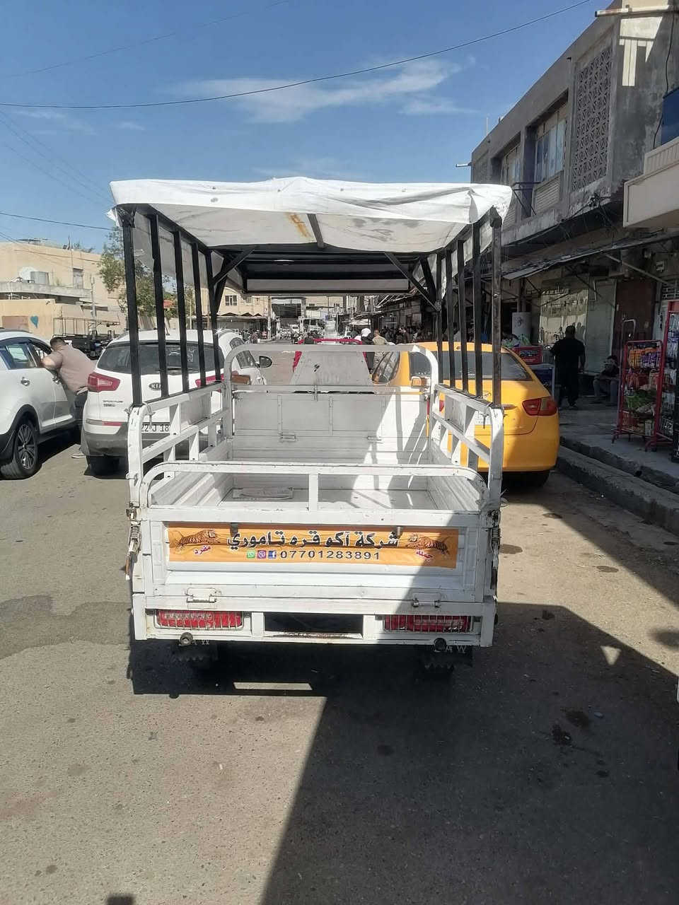 سلام عليكم ستوته للبيع دبل اكسل موديل ٢٠٢٠ كامل شغاله كهربائيات فول السعر ٩٧٥ وبيها مجال قليل مكاني كركوك خاص مااجاوب
***********
***********
