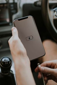 مراقبة البطارية • سجل الشحن • ماسنجر