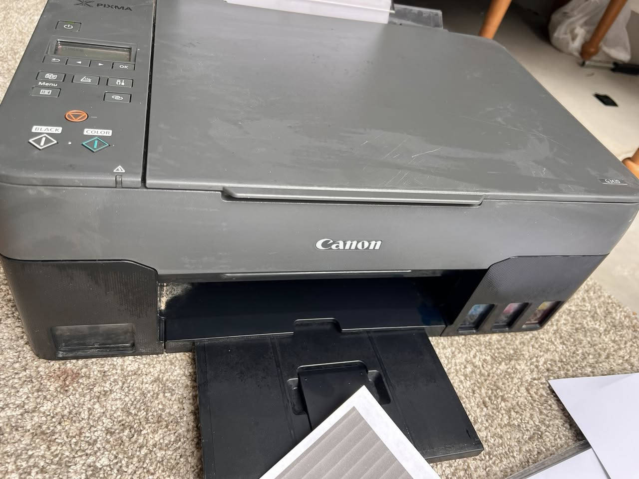 مكلفه بلنشر طابعه كانون G3420 تطبع اسود وابيض ماعرف شنو مشكلته السعر 90 موجود توصيل.  اا


**إذا كنت صاحب هذا الإعلان وتريد حذفه لأي سبب، رجاءا أرسل رسالة إلى الدعم الفني**