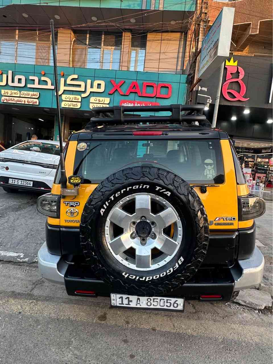 السلام عليكم 
تويوتا fj 2007للبيع 
فول مواصفات 
ماشيه ١٦٨الف كيلو 
مكانها بغداد ب اسمي 
للاستفسار *********** 
السعر ١٥٣$بي مجال بغداد, العراق
