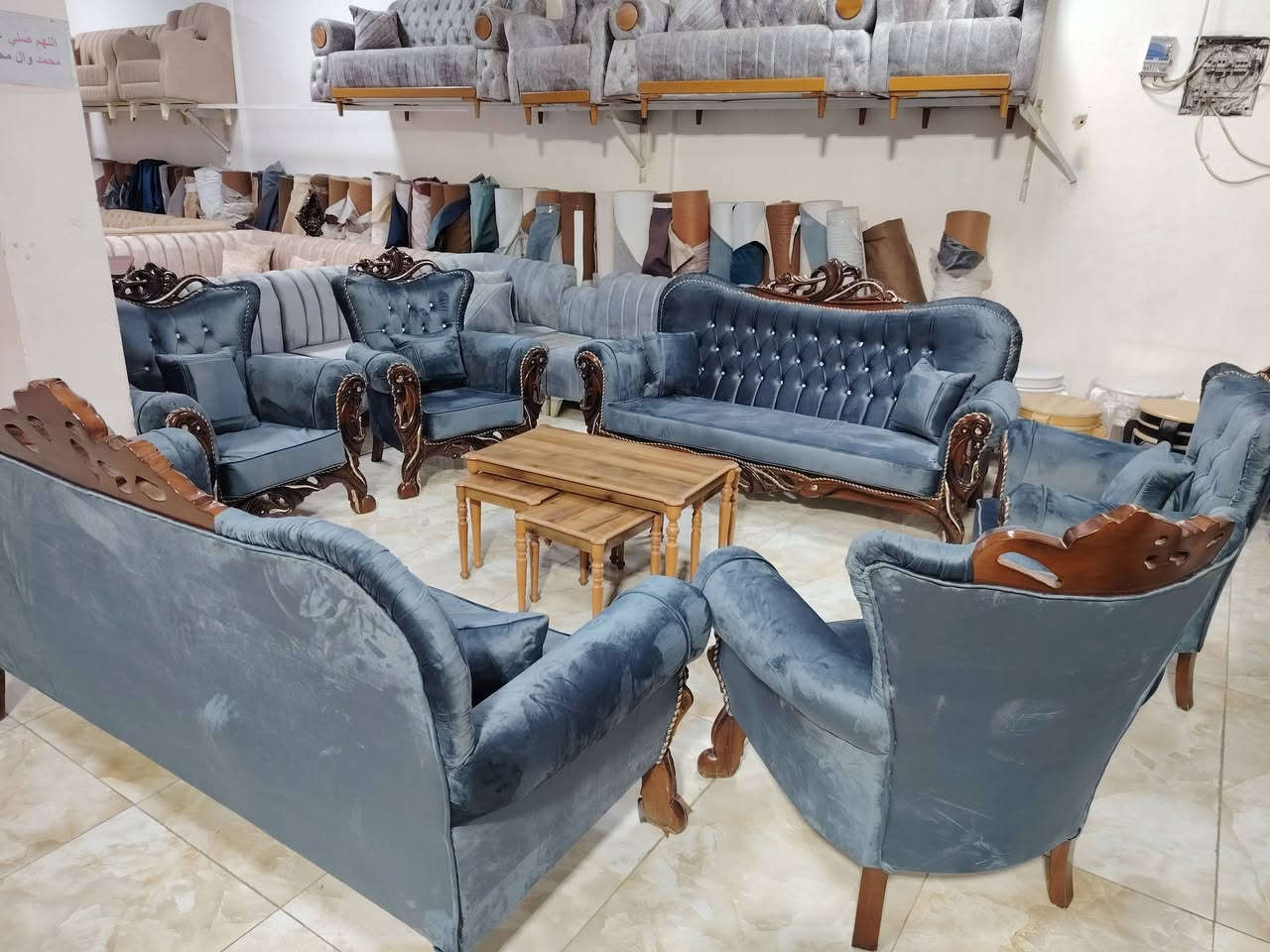 ⚜️👑 مجمع ابو بلاش للاثاث 👑⚜️

جميع اللوان متوفر مختلف المديلات والقياسات صار عنده مراوس القديم بالجديد صار عدنه نضام القصد📌 العنوان كربلاء طريق الحر مجاور معمل الثلج  مقابيل الاتحاد الرياضي اي ستفسار الاتصال  يوجد واتساب 👈***********👉👈***********👉
