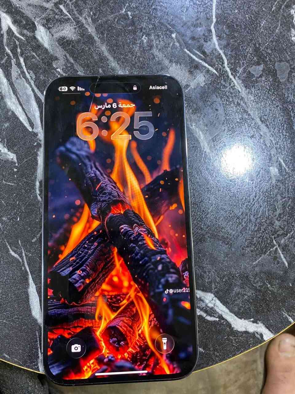 ايفون 14 برو ماكس ذاكره 1تيرا بطاريه 82 بي فطر بالشاشه استخدام شخصي  عنوان بصره جمهوريه السعر 800 للاستفسار ***********
