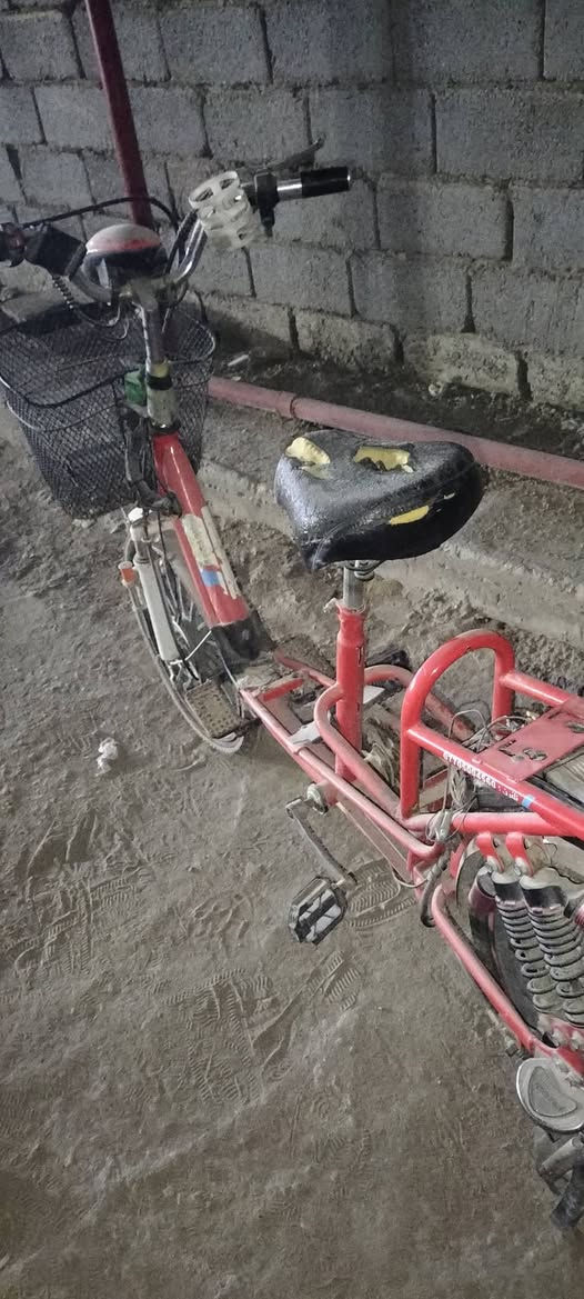 السلام عليكم
بايسكل شحن حجم مثل ما موضح بلصوره نقص بطاريات وبنجر خلفي شغال كامل اي عطل مابي (السعر50 مابي كل مجال). 

الموقع كربلاء الحر الصغير 

رقمي: ***********
