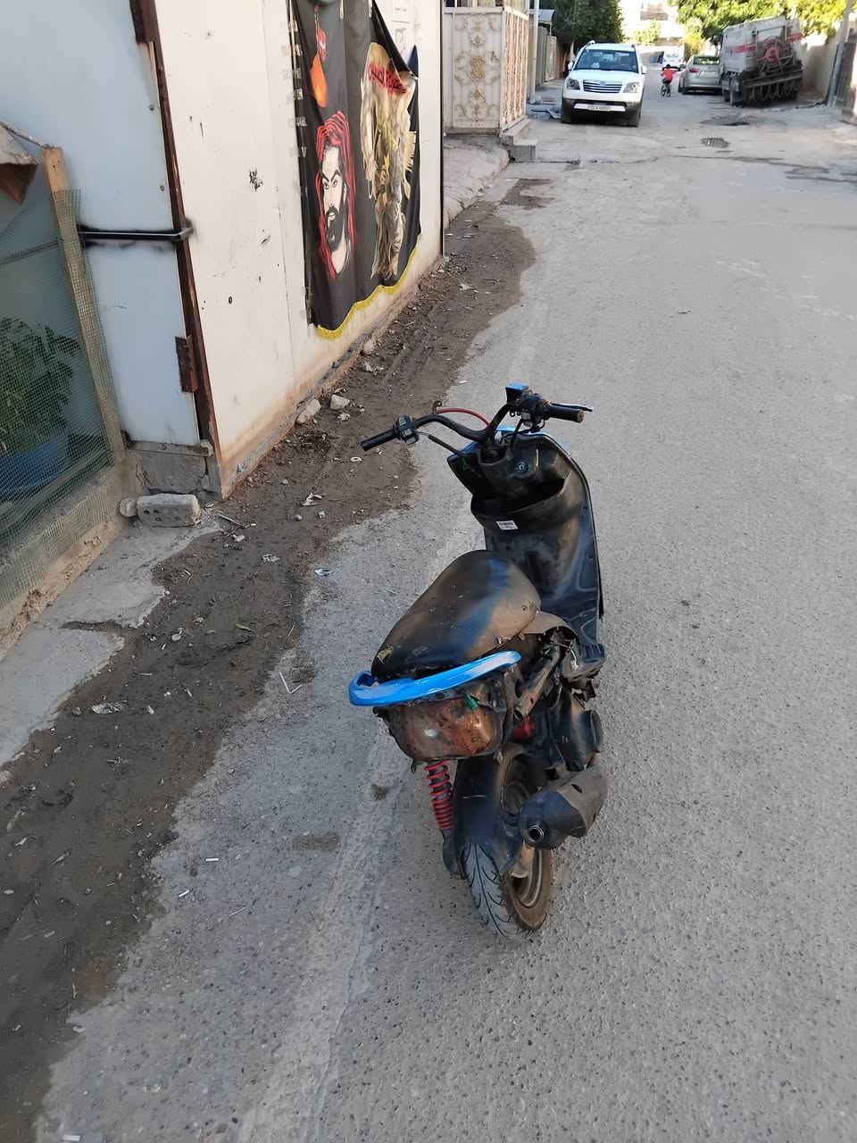 سلام عليكم دراجه للبيع بوشه 55 شلع ومعدل دراجه نكره لانضوح ولاتبخير شلعهتهه شك كاع سعر٢٧٥ بيهه مجال رقم ***********
