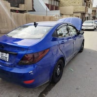 ا سلام عليكم.   سياره اكسنت خليجي 1600  2015   بيه جاملغ وبنيد   مصبوغ...