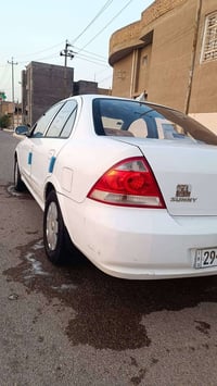 نيسان سني موديل 2009   سيارة  اكفلك كير محرك حداديه صدر سيارة جاهزه عل...