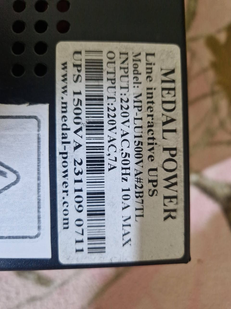 UPS 1500VA
بدون بطاريات
السعر ٣٠ الف


**إذا كنت صاحب هذا الإعلان وتريد حذفه لأي سبب، رجاءا أرسل رسالة إلى الدعم الفني**