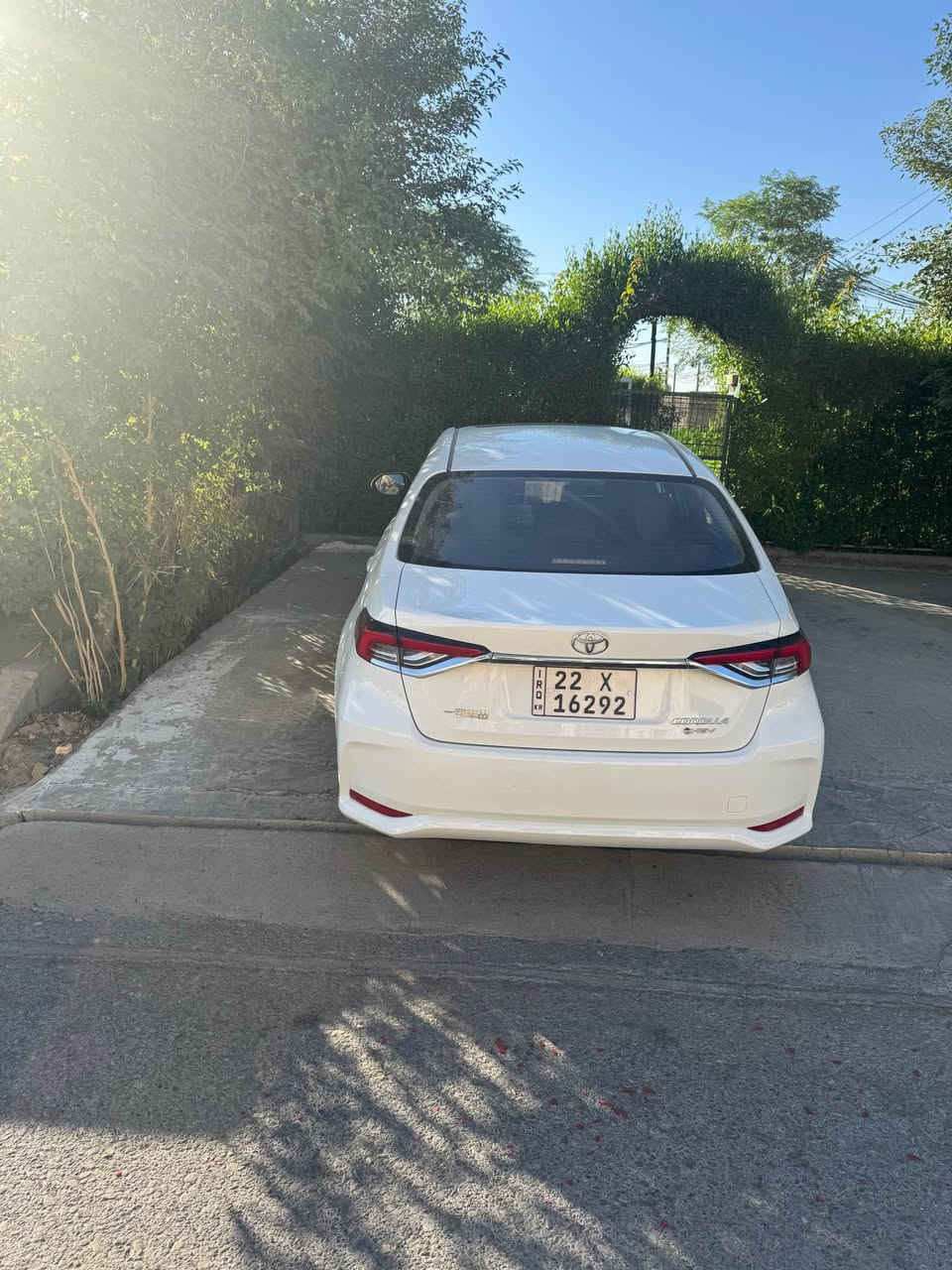 كورلا هايبرد ٢٠٢٥ وارد صيني 
السيارة كلين تايتل ماشية ٣٠ الف كيلو باسمي السيارة اخذتها زيرو 
مكان السيارة اربيل
واتساب 
*********** أربيل, العراق
