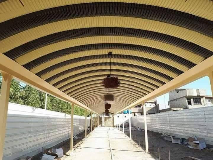 عمل مضلات الكي سبان في عموم محافظة ذي قار (*********** )   سعر المتر المربع كرسته اوعمل (25) الف نوع ثقيل درجه اولى مواد العمل كيسبان صفر5 ساقيه نوع كبير مغلون بوري (4)انج (2)ملم
وصبع الهياكل مرحلنين مانع رادليت مانع صده والون حسب رغبة الزبون
يوجد نوع ثاني سعر المتر المربع كرسته اوعمل (23) الف ملاحظه المساحات الصغيره تنحسب قطعي مواد العمل ماعليك سواء الاتصال على الرقم *********** والمراسلات عبر الوات ساب نفس الرقم ***********

