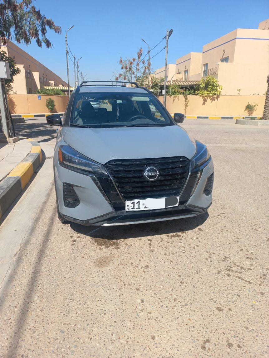 السلام عليكم
نيسان كيكس 20240 SR،  السيارة مكفولة بس طخة بالدعامية
اللون اسمنتي ومواصفاته معروفة  رادارات وحساسات كوله شغالة و5 كامرات وماشية 18 ألف كيلو رقم بغداد بأسمي
والسعر قفل 128 $
***********
