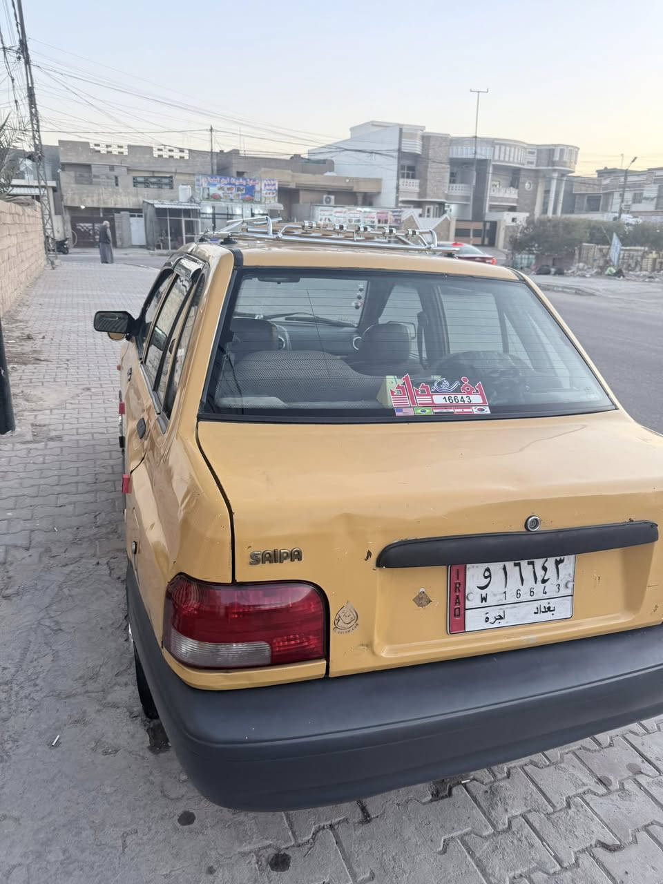 سايبا 2014 
مكفولة كير ومحرك وحدادية صدر وتبريد ثلج 
تايرات جدد 
السياره جاهزه 
مصفرة هيىه وغرامات تحويل ثاني يوم 
هزه جديده قبل يومين 
السعر 33 ورقه 
***********
