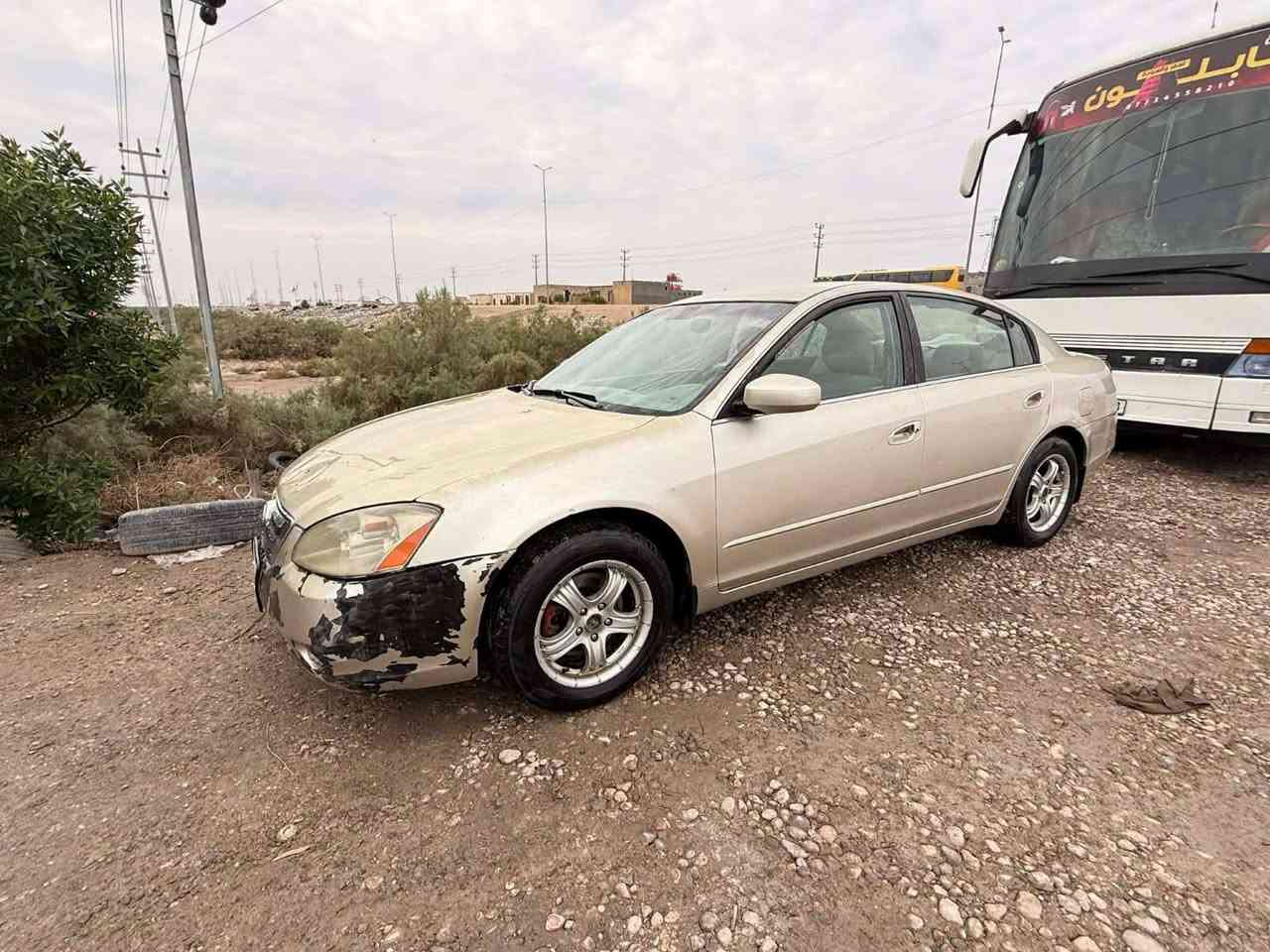 السلام عليكم 
سيارة نيسان ألتيما موديل 2006  
 
مكينه بيها تبخير   ومن تنمر بالبداية تصير طكه بالمكينه گالو ربل مال مكينه بعد ماعرف   السيارة غرفتها نضيفه ومابيها نقص 
 

((السيارة ابيع كوم حديد ما عدا الاصوليات اتكفلها ))

السعر 35 وبيها مجال  للتواصل ***********
