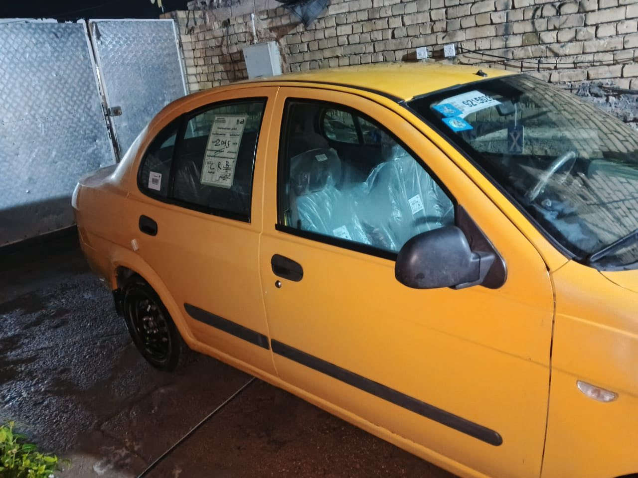 سلام عليكم طيبه لبيع موديل2015 مكينه وكير مكفولات تبريد تدفئه شغال تايرات جدد سياره نضيفه ماناقصه اي شي هاي ضربته موضحه سعر 38ورقه بيه مجال مكاني ابو غريب 
رقم***********
