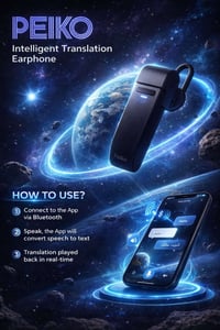 سماعة مترجم • ترجمة فورية • كل اللغات