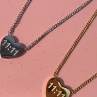 قلادة ١١:١١ • ستانلس ستيل • طلاء دائم