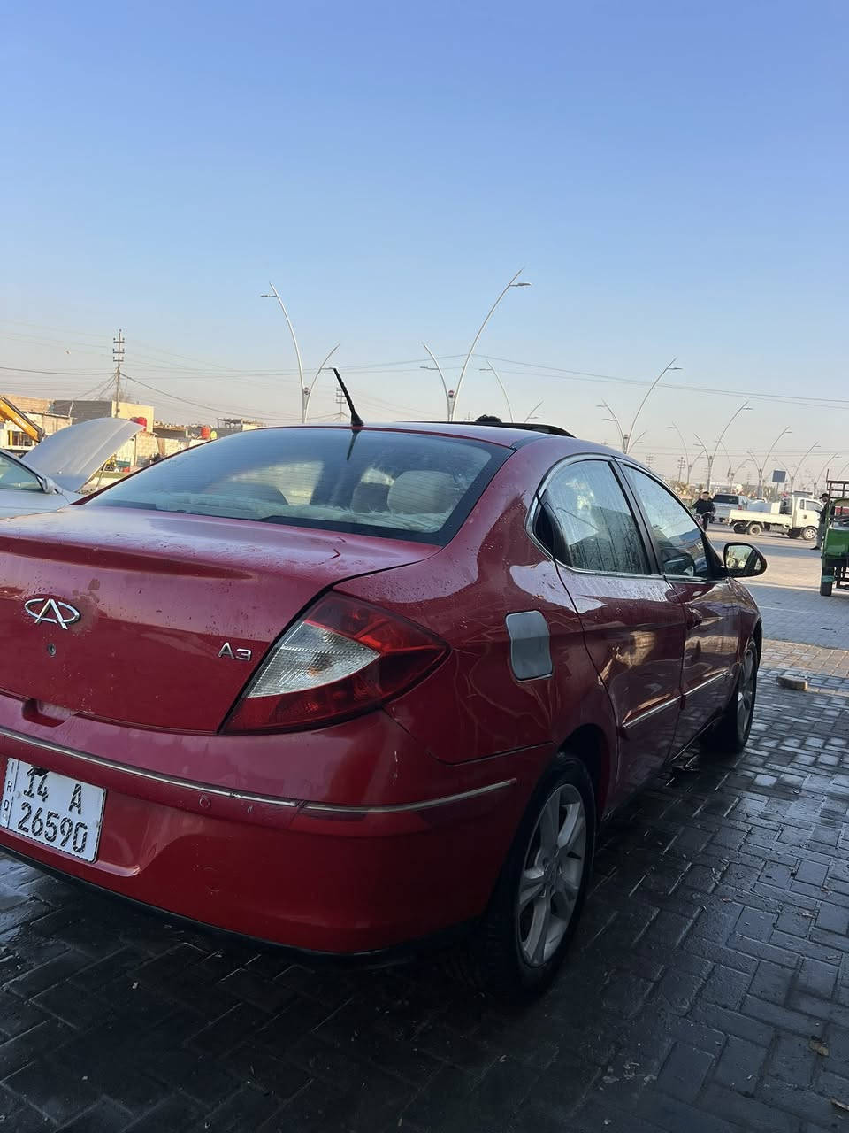 سلام عليكم
سياره شيري اي ثري للبيع موديل 2013 بسمي تحويل ثاني يوم سنويه 2031 ميكنه كير حداده تخم تاير جديد السياره كفاله من ضربه والصبغ ماشيه 84 سياره جديده  سعر السياره 50 وبيه مجال  مكاني بصره امن الداخلي دور الضباط رقم تلفوني ***********
