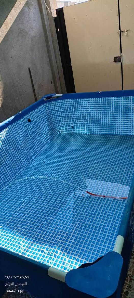 مسبح نضيف مستخدم قليل فول نضافه كدام العين الطول3 أمتار والعرض 2متر والعمق75 للتواصل على الرقم 
 ***********
ممتواجد خاص
 السعر ٦٠ الف مستعجل وبي مجال العنوان موصل
توصيل موجود أربيل, العراق
