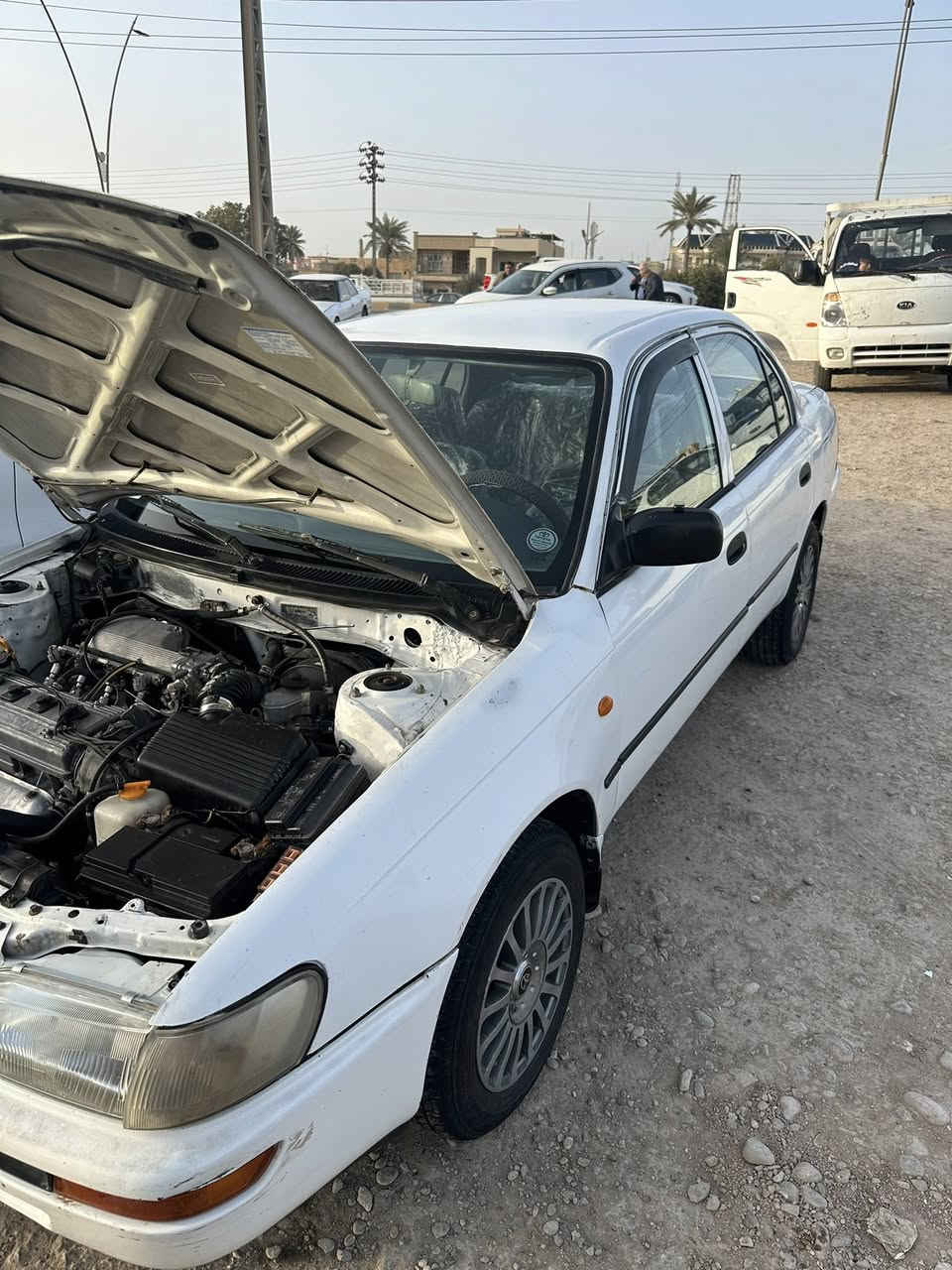 السلام عليكم
كورلا للبيع موديل 94 محرك 1600 كير اوتماتيك مكانات صبغ السياره جاهزه 
السعر 48 وبيه مجال العنوان ديالى /المقداديه 
موبايل /***********
